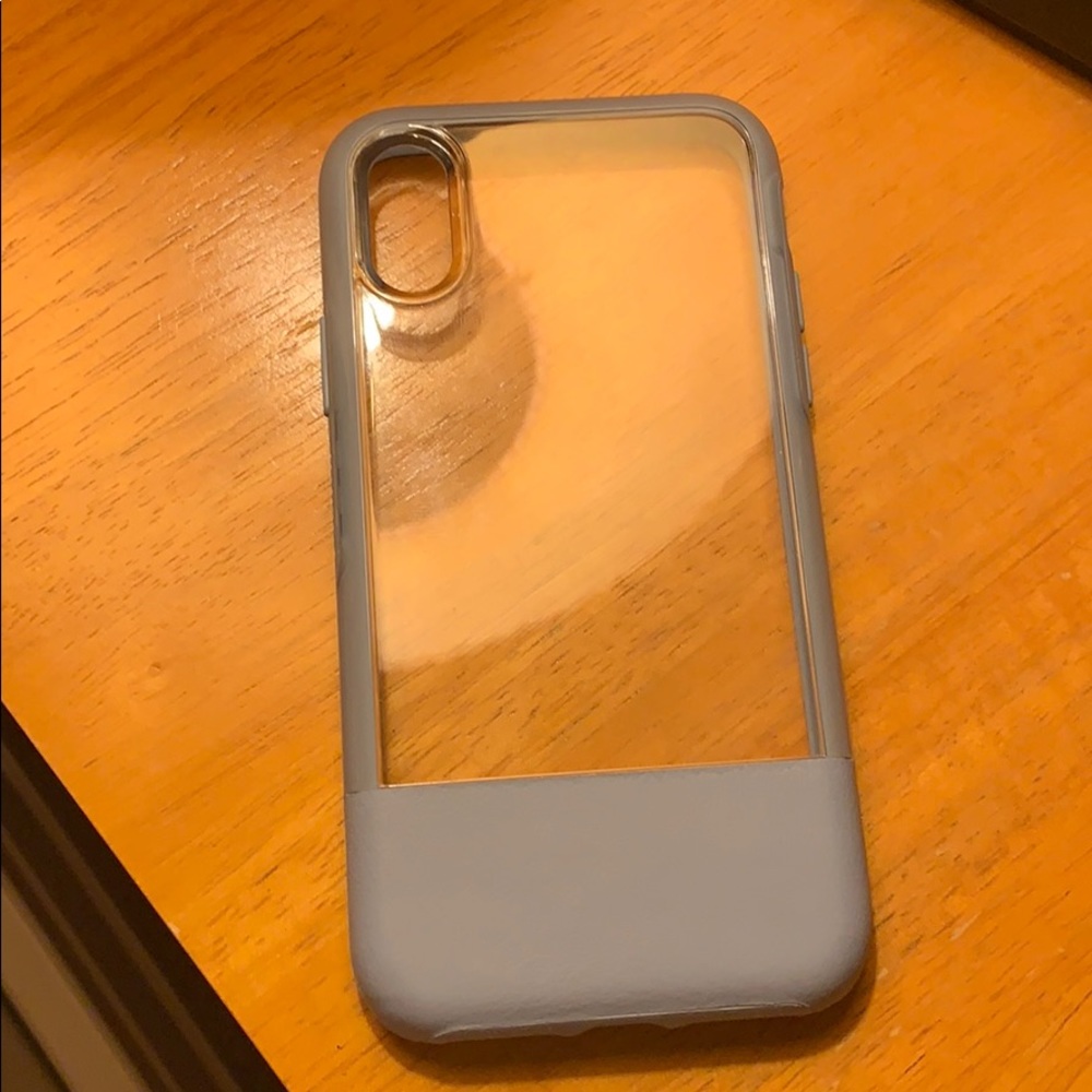 Otterbox statement  for iPhone X in sky blue